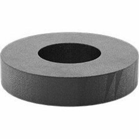 BSC PREFERRED Chemical-Resistant Santoprene Seal Washer for 1/4 Screw 0.230 ID 0.500 OD.081-.105 Thick, 50PK 94733A214